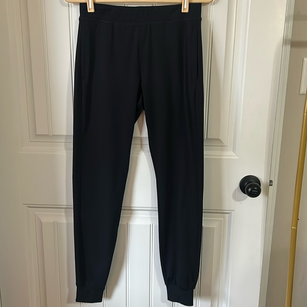 Fabletics, black joggers, extra small, women’s